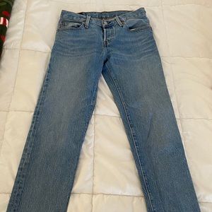 Women’s Levi’s 501s mid-rise